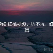 断断续续 红桃视频，坑不坑，红桃2剪辑