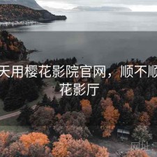 这两天用樱花影院官网，顺不顺，樱花影厅